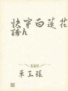 快穿白莲花的引诱h封面