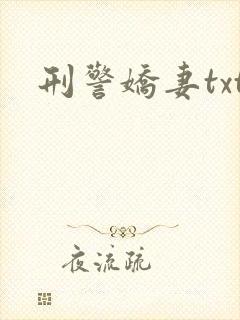 刑警娇妻txt