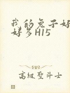 我的兔子好软水好多H15