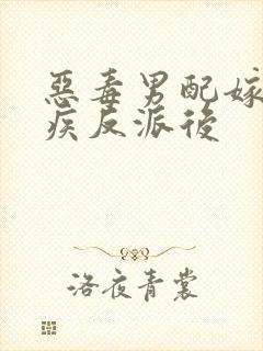 恶毒男配嫁给残疾反派后