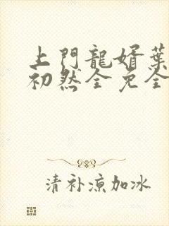 上门龙婿叶辰萧初然全免全集