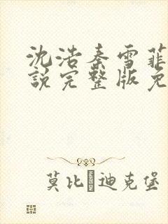 沈浩秦雪菲的小说完整版免费笔趣阁封面