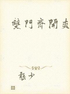 双门齐开爽死啦