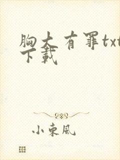 胸大有罪txt下载