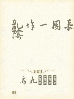 乱作一团长日光阴封面