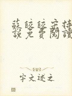 苏皎皎宋持的小说免费阅读封面