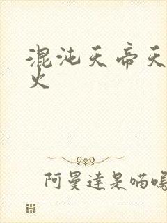 混沌天帝天地大火封面