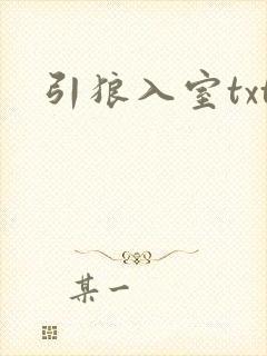 引狼入室txt