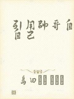 引用帅哥自己玩自己