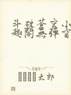 斗破苍穹小说笔趣阁无弹窗封面