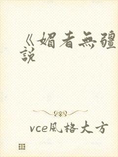 《媚者无疆》小说