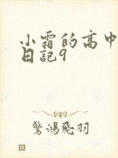 小霜的高中成长日记9