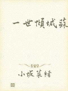 一世倾城苏小暖