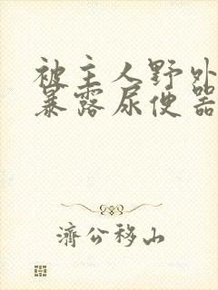 被主人野外调教暴露尿便器