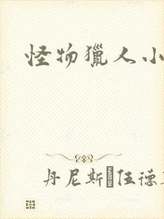 怪物猎人小说封面