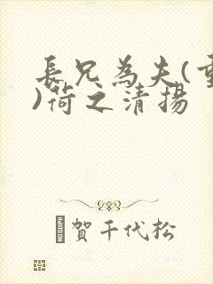 长兄为夫(重生)荷之清扬