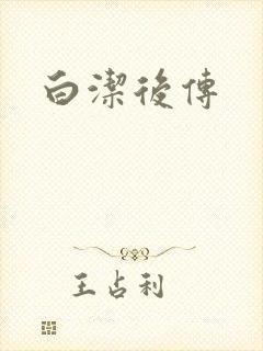 白洁后传