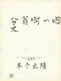 公翁啊～嗯啊h文