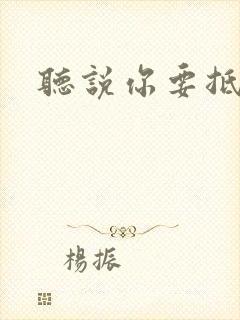 听说你要抵抗我