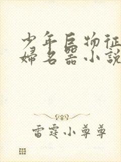 少年巨物征服美妇名器小说封面