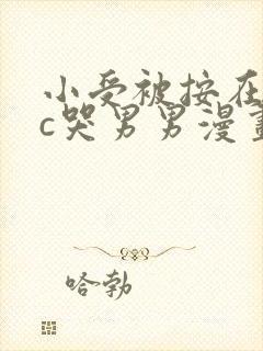 小受被按在墙上c哭男男漫画