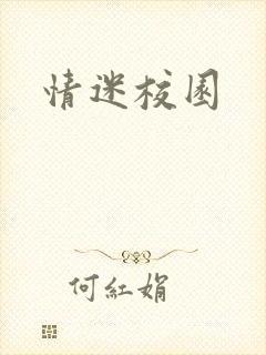 情迷校园封面