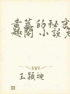 黄蓉的秘密 笔趣阁 小说免费阅读封面