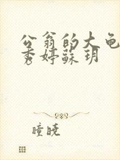 公翁的大龟挺进秀婷苏玥