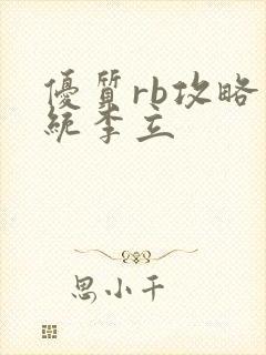 优质rb攻略系统李立