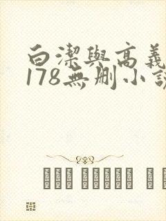白洁与高义1～178无删小说封面
