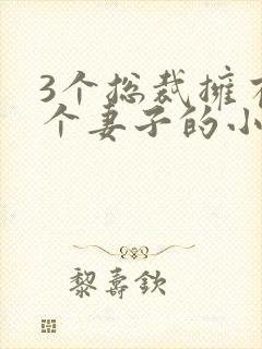 3个总裁拥有一个妻子的小说封面