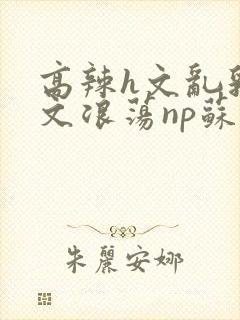 高辣h文乱乳h文浪荡np苏夏