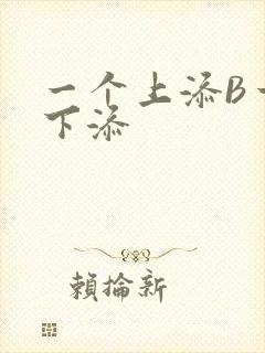 一个上添B一个下添