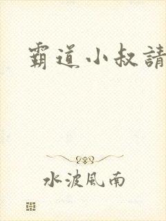 霸道小叔请轻撩