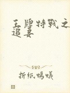 王牌特战之军少追妻