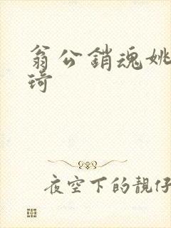 翁公销魂姚瑶琦琦