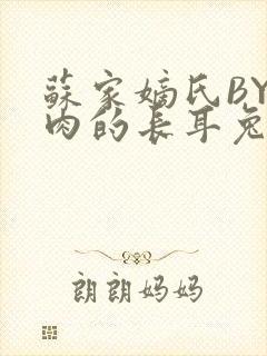 苏家嫡氏BY吃肉的长耳兔