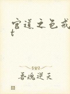 官道之色戒txt