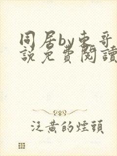 同居by东哥小说免费阅读全文无弹窗