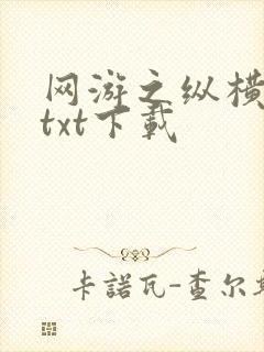 网游之纵横天下txt下载封面