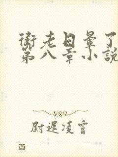 卫老日晕了淑蓉第八章小说