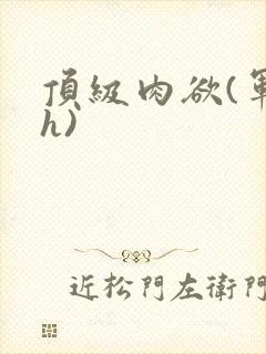 顶级肉欲(军高h)封面