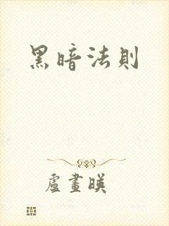 黑暗法则封面