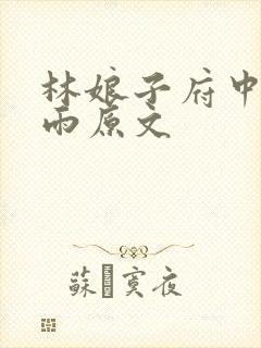 林娘子府中逢甘雨原文封面