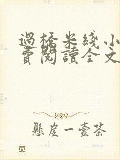 过桥米线小说免费阅读全文