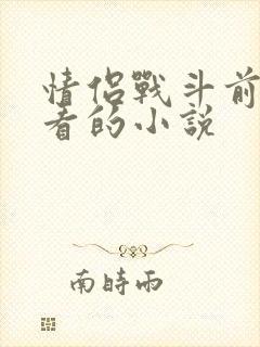 情侣战斗前适合看的小说