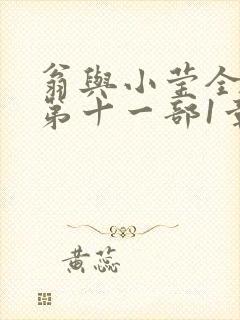 翁与小莹全目录第十一部1章封面