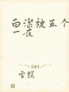 白洁被五个人玩一夜