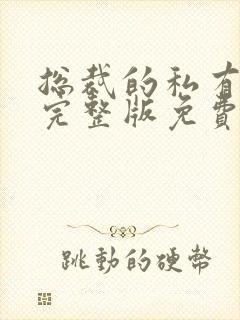 总裁的私有宝贝完整版免费阅读