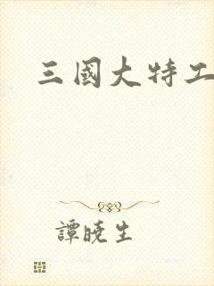 三国大特工封面